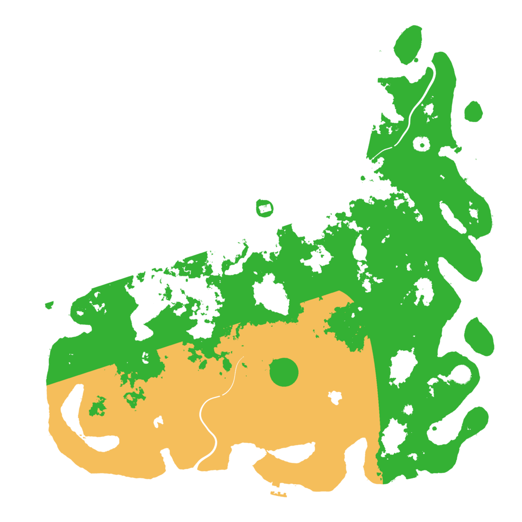 Biome Rust Map: Procedural Map, Size: 4800, Seed: 1440480612