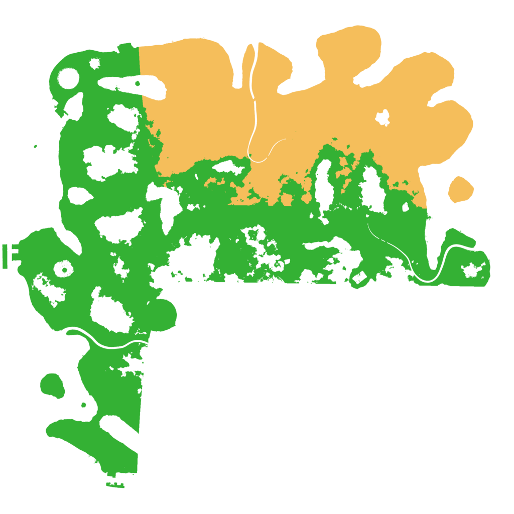 Biome Rust Map: Procedural Map, Size: 4250, Seed: 198315319