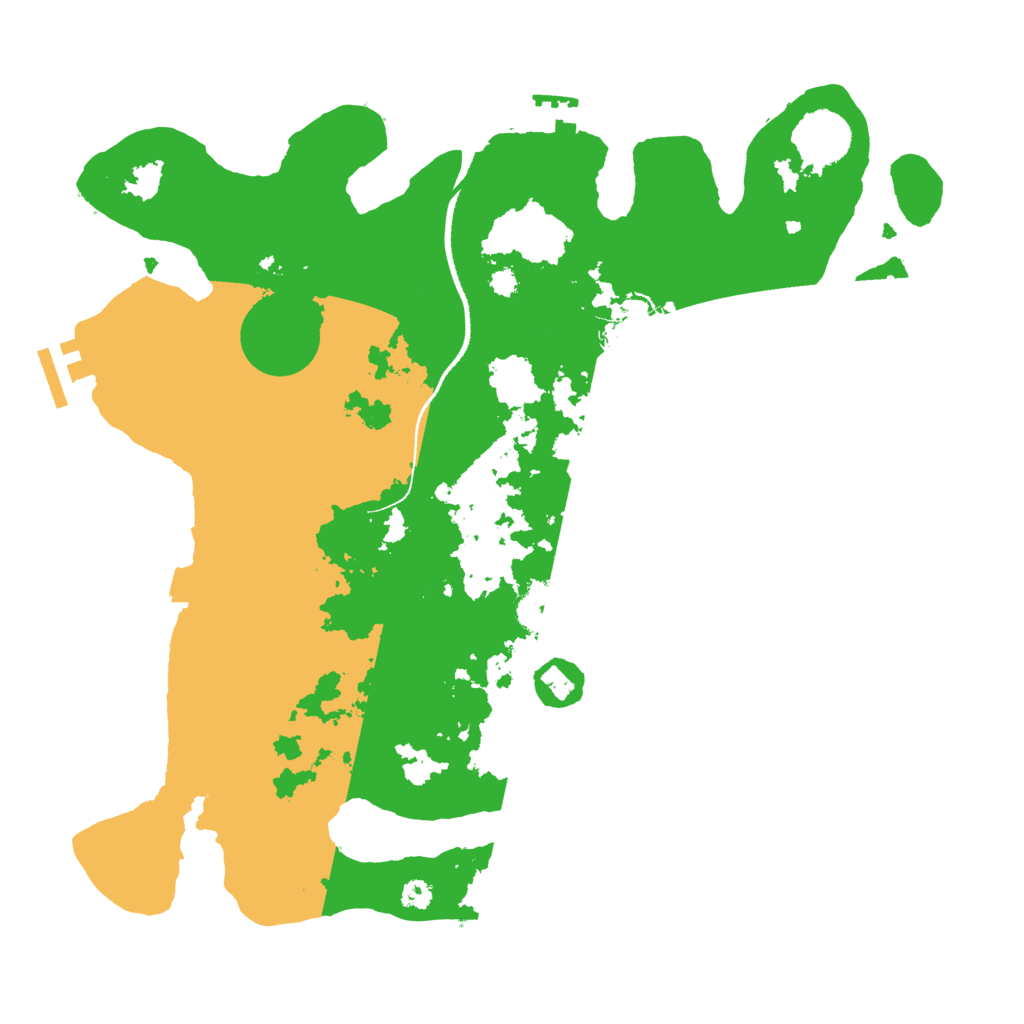 Biome Rust Map: Procedural Map, Size: 3400, Seed: 1412930426