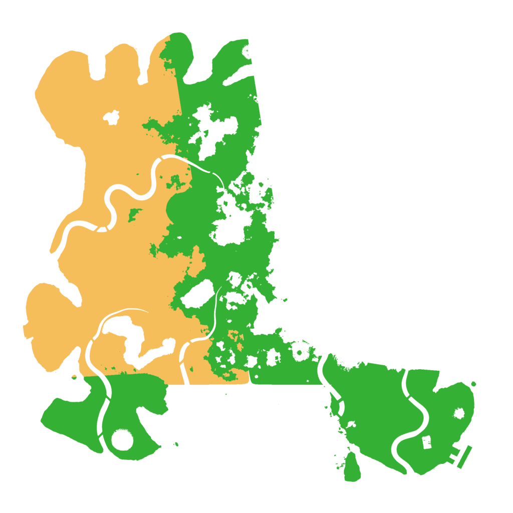 Biome Rust Map: Procedural Map, Size: 4250, Seed: 1749340072