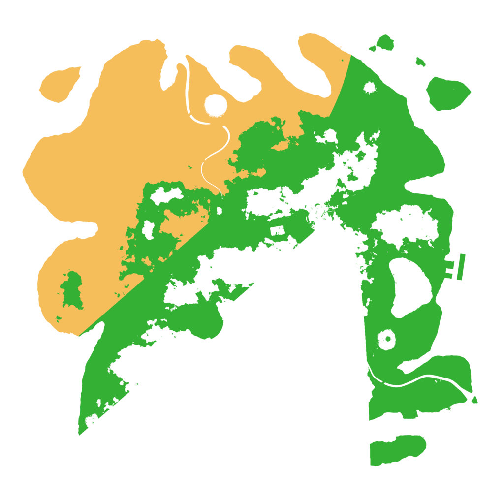 Biome Rust Map: Procedural Map, Size: 3900, Seed: 1505371095