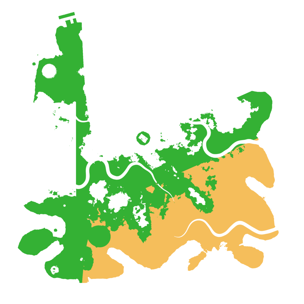 Biome Rust Map: Procedural Map, Size: 3750, Seed: 1178557489