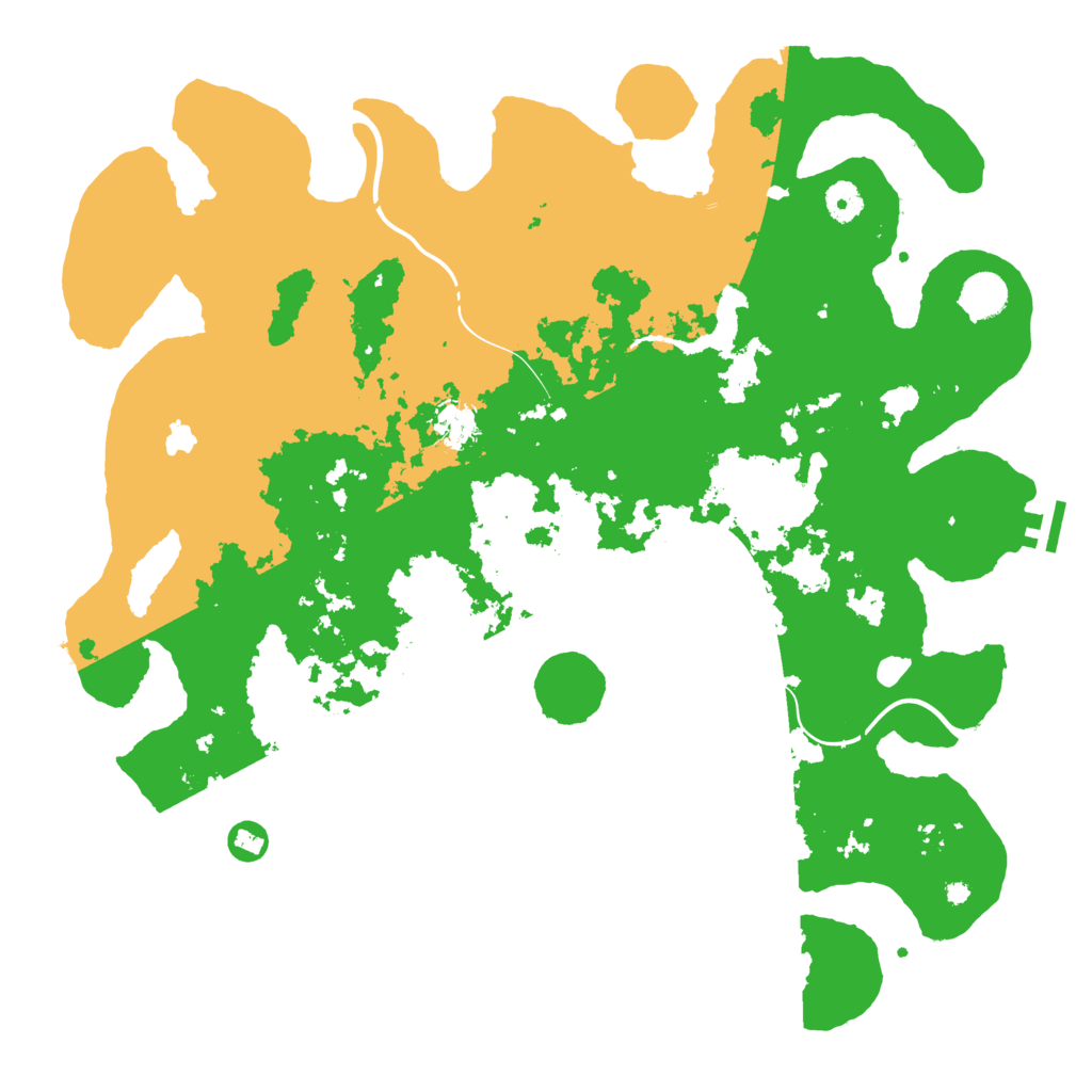 Biome Rust Map: Procedural Map, Size: 4250, Seed: 1289663987