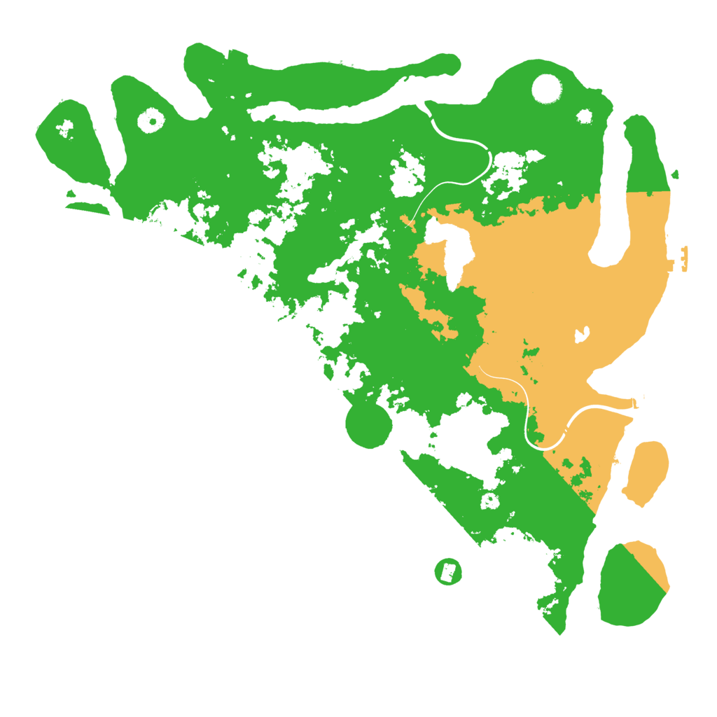 Biome Rust Map: Procedural Map, Size: 4250, Seed: 1878279236