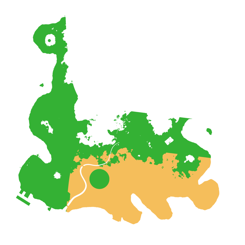 Biome Rust Map: Procedural Map, Size: 3250, Seed: 1889348995
