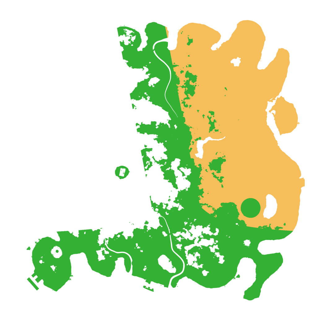 Biome Rust Map: Procedural Map, Size: 4250, Seed: 215616694