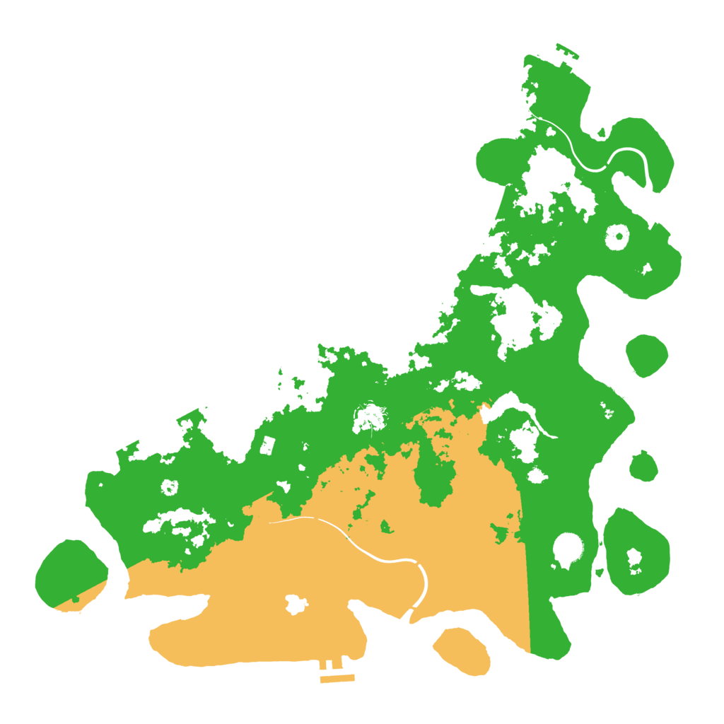 Biome Rust Map: Procedural Map, Size: 4250, Seed: 1848624721