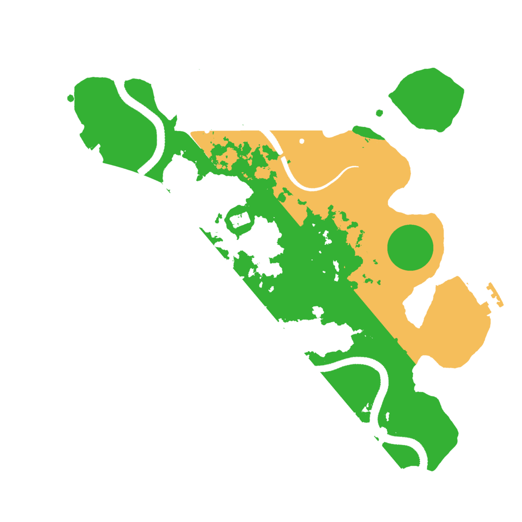 Biome Rust Map: Procedural Map, Size: 3000, Seed: 812860182