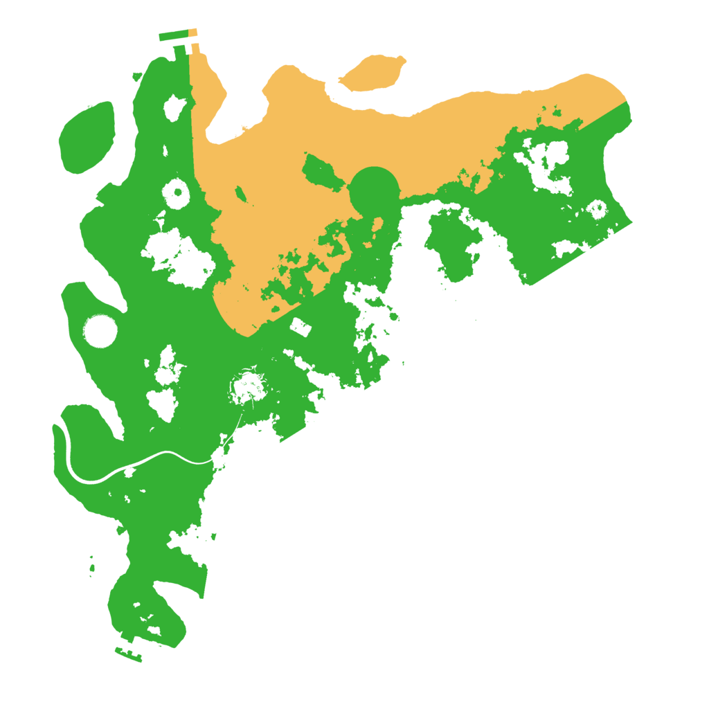 Biome Rust Map: Procedural Map, Size: 3750, Seed: 235062485