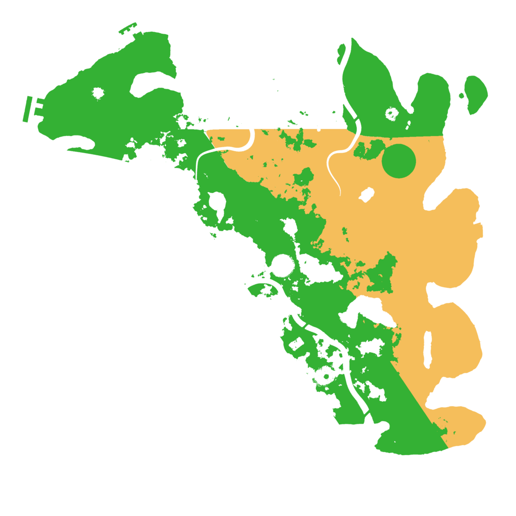 Biome Rust Map: Procedural Map, Size: 4000, Seed: 873479281