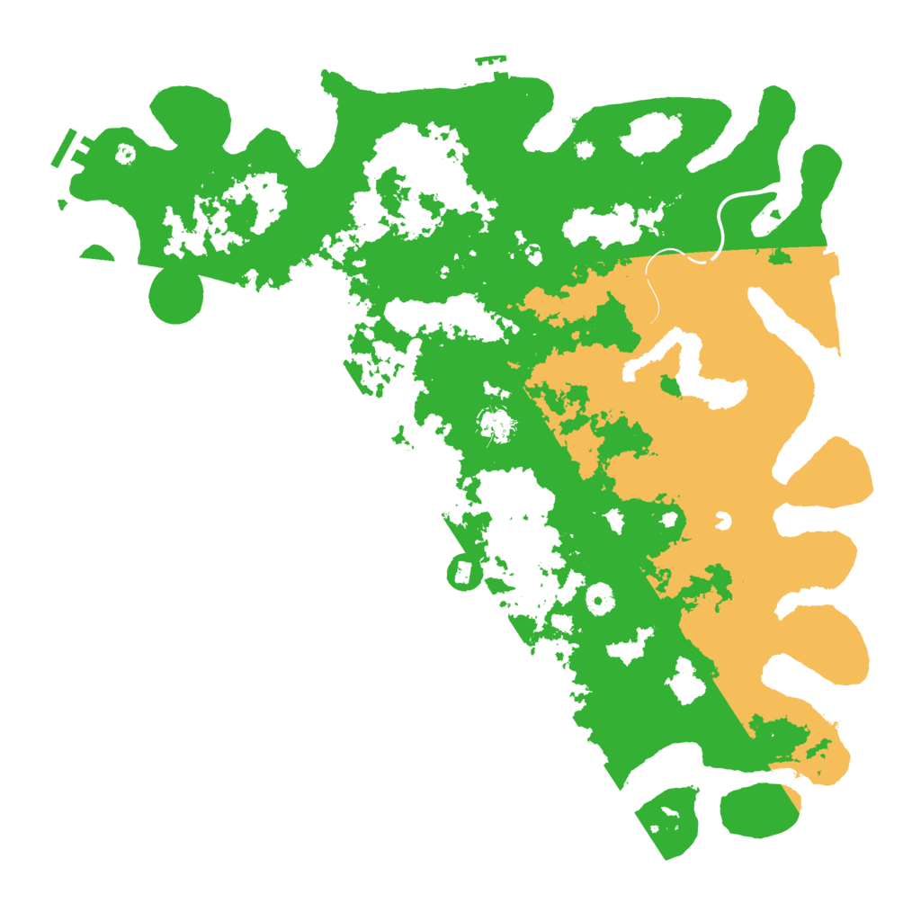 Biome Rust Map: Procedural Map, Size: 4500, Seed: 2144406594