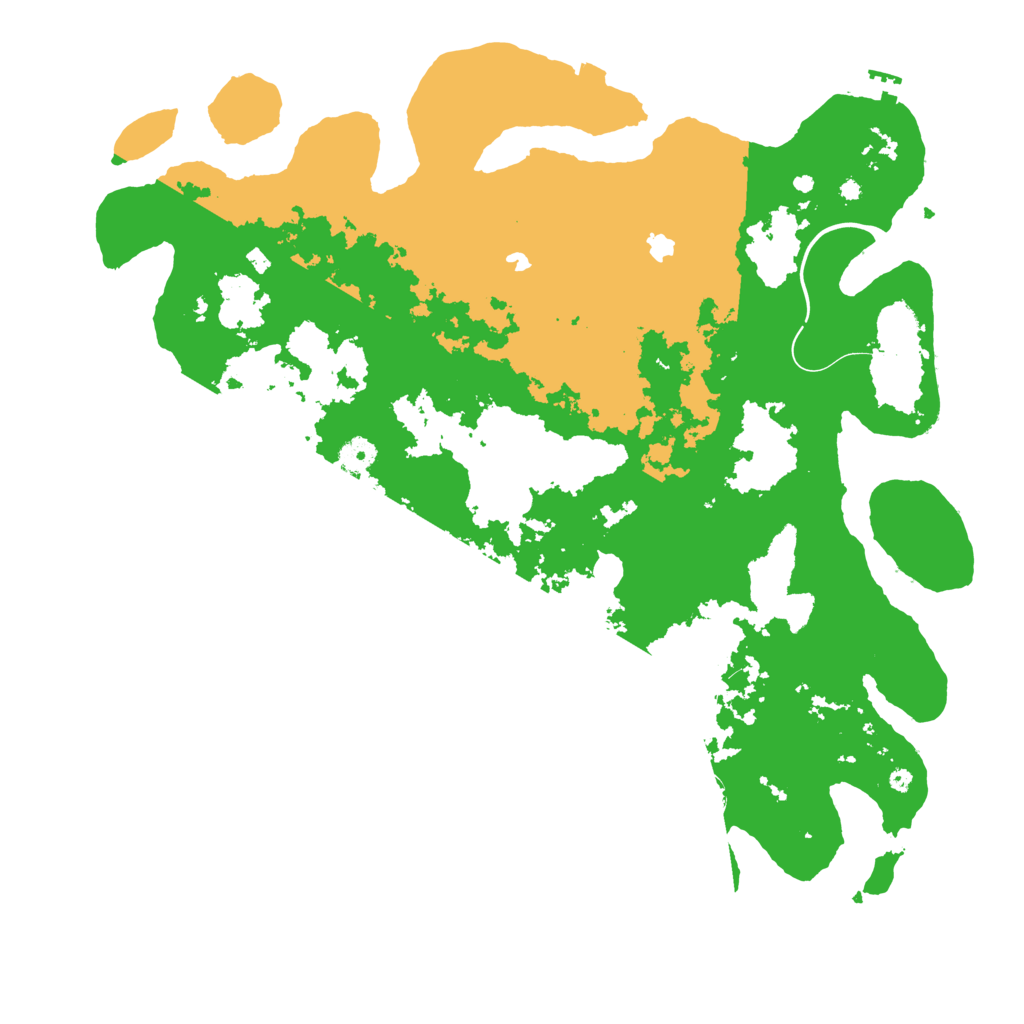 Biome Rust Map: Procedural Map, Size: 4500, Seed: 1143986688