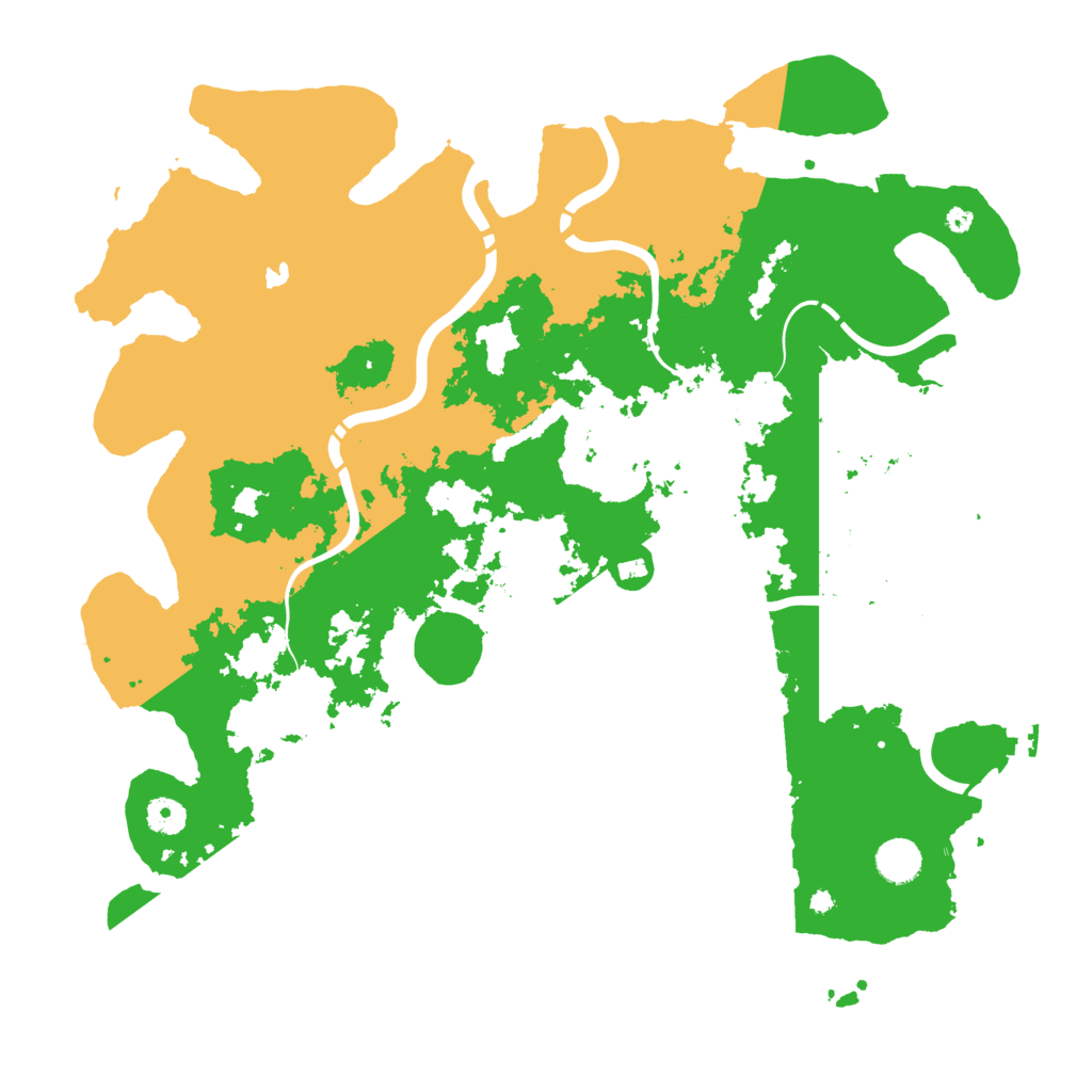 Biome Rust Map: Procedural Map, Size: 4250, Seed: 11979