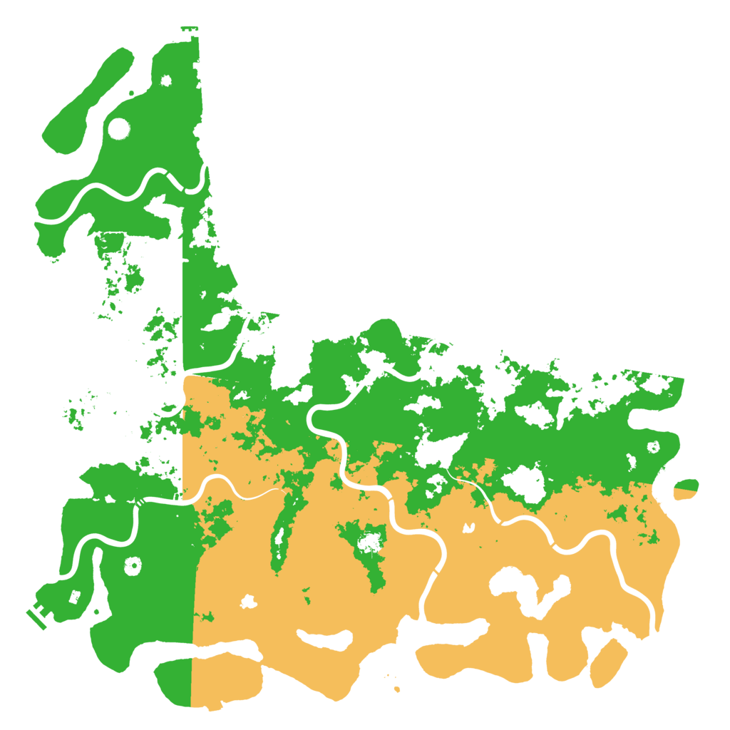 Biome Rust Map: Procedural Map, Size: 5880, Seed: 82203295