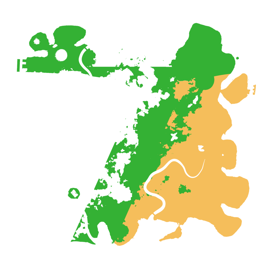 Biome Rust Map: Procedural Map, Size: 4000, Seed: 368892339