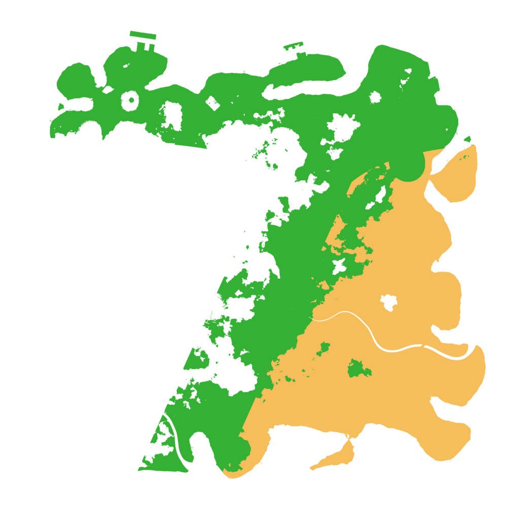 Biome Rust Map: Procedural Map, Size: 4000, Seed: 368892339