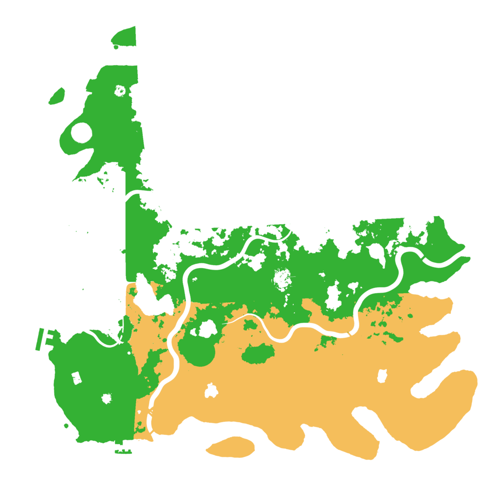 Biome Rust Map: Procedural Map, Size: 4500, Seed: 1435646604