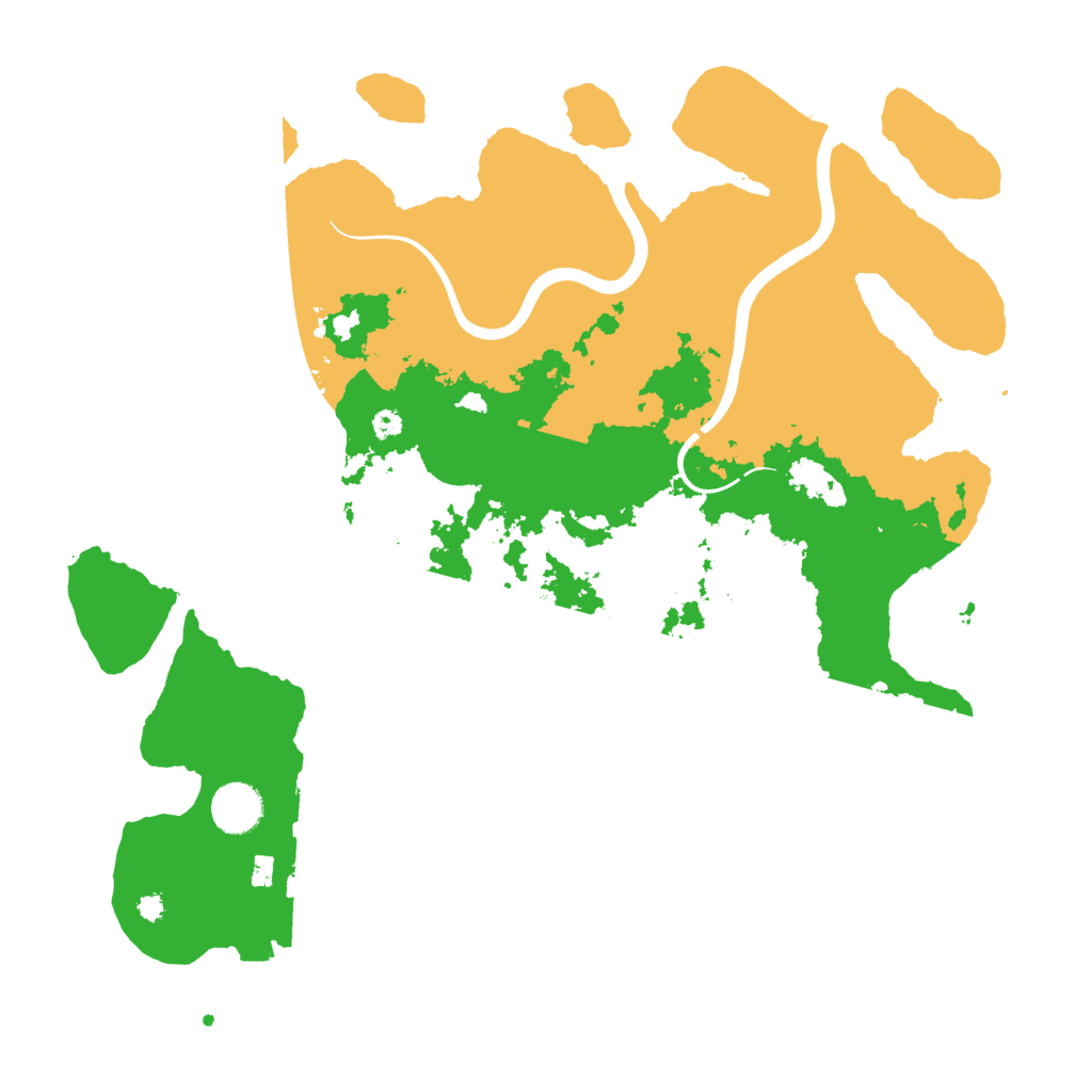 Biome Rust Map: Procedural Map, Size: 3750, Seed: 1382048939