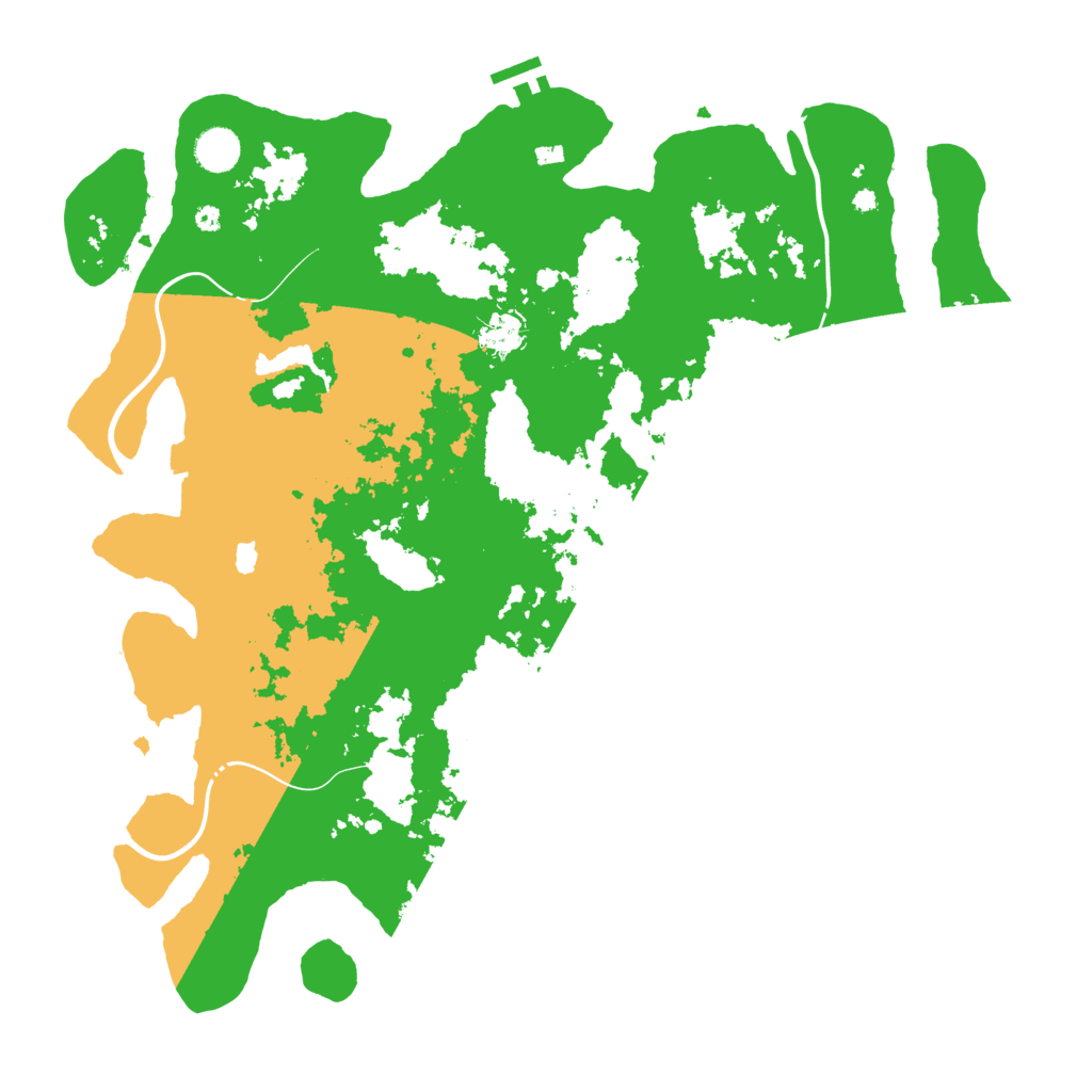 Biome Rust Map: Procedural Map, Size: 4250, Seed: 731145668