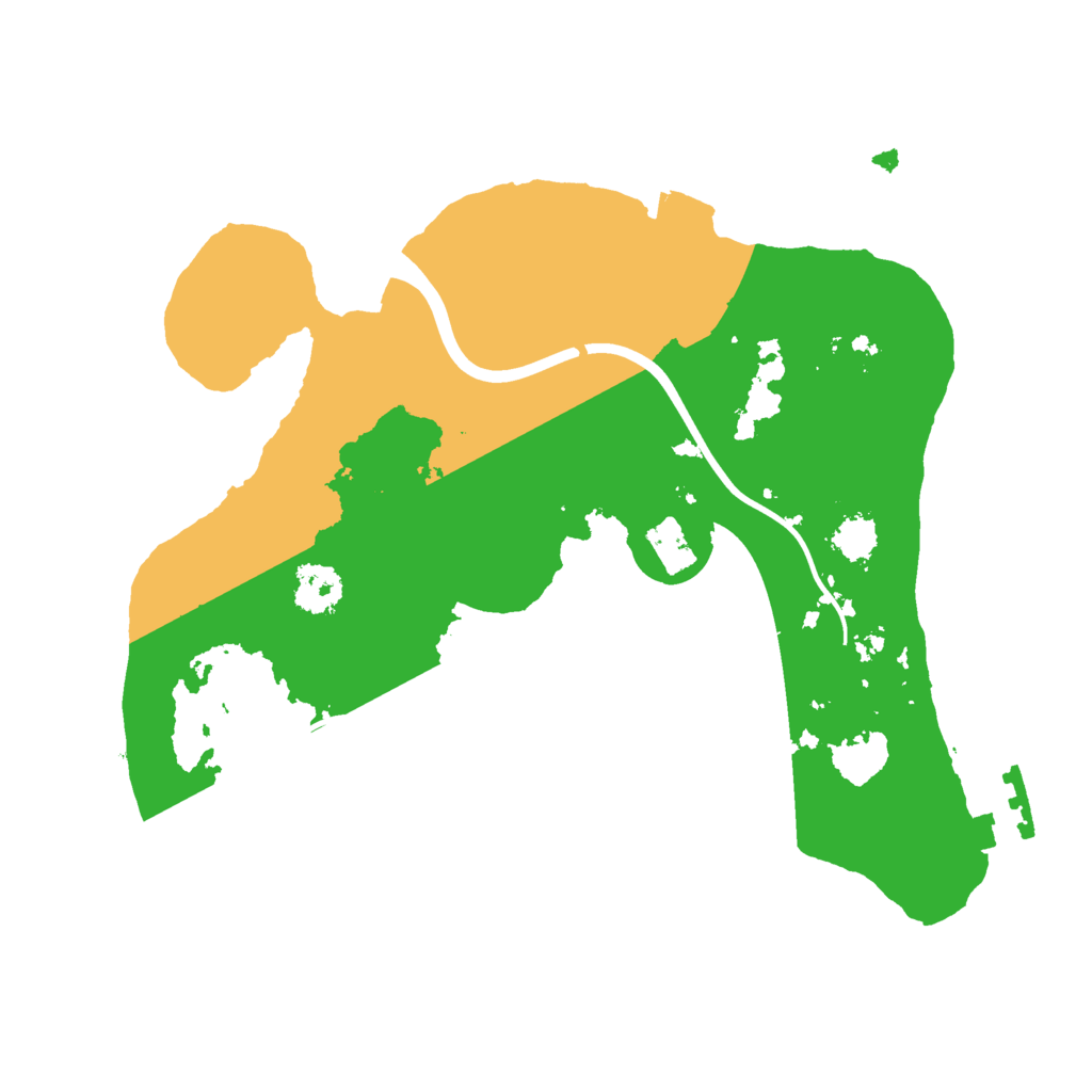 Biome Rust Map: Procedural Map, Size: 2250, Seed: 1867569084