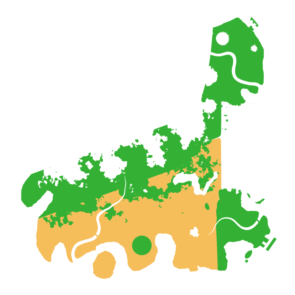 Biome Rust Map: Procedural Map, Size: 4000, Seed: 136766344