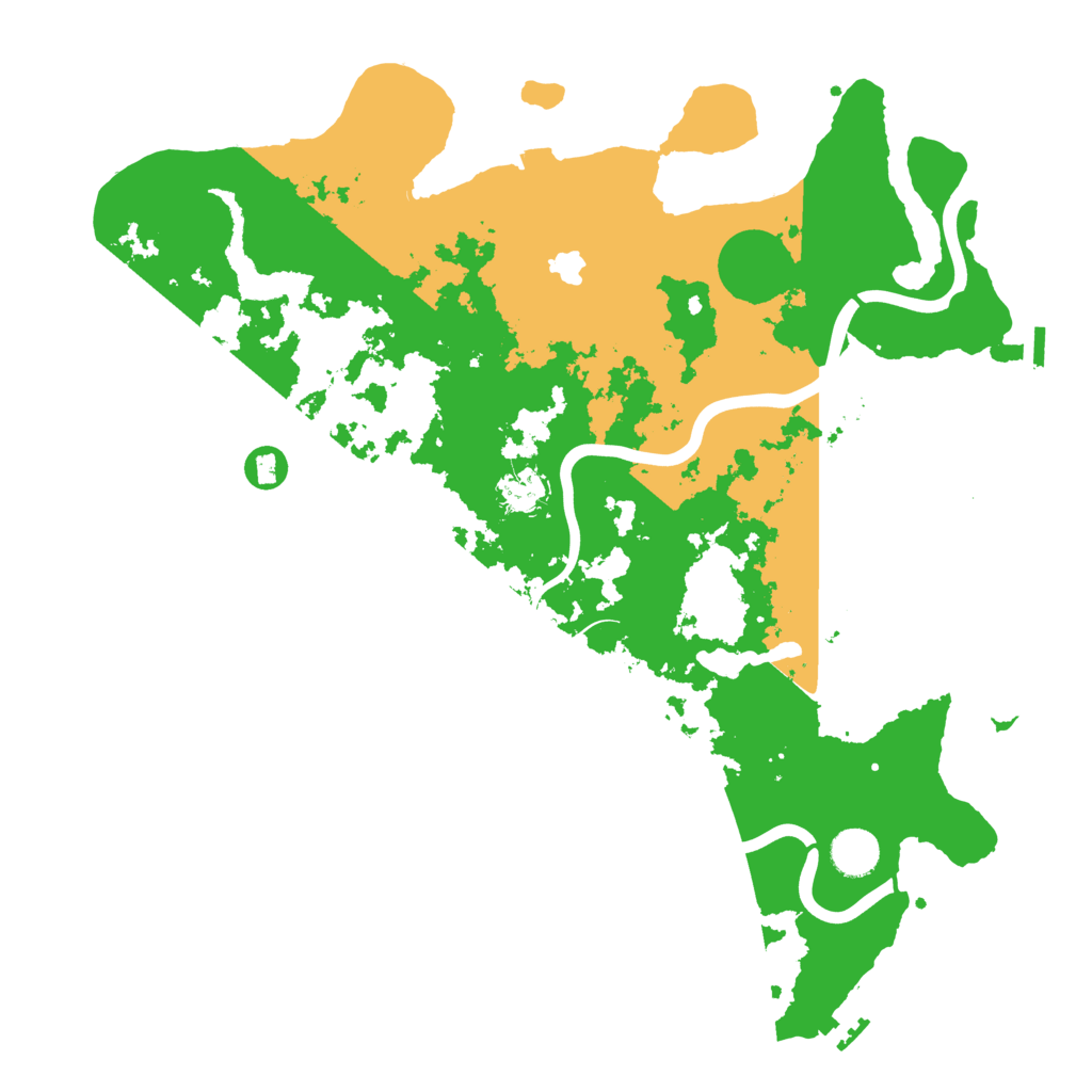 Biome Rust Map: Procedural Map, Size: 4000, Seed: 1500673090