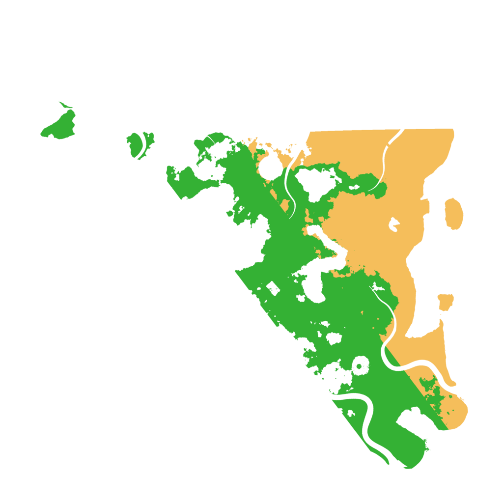 Biome Rust Map: Procedural Map, Size: 4000, Seed: 2022025