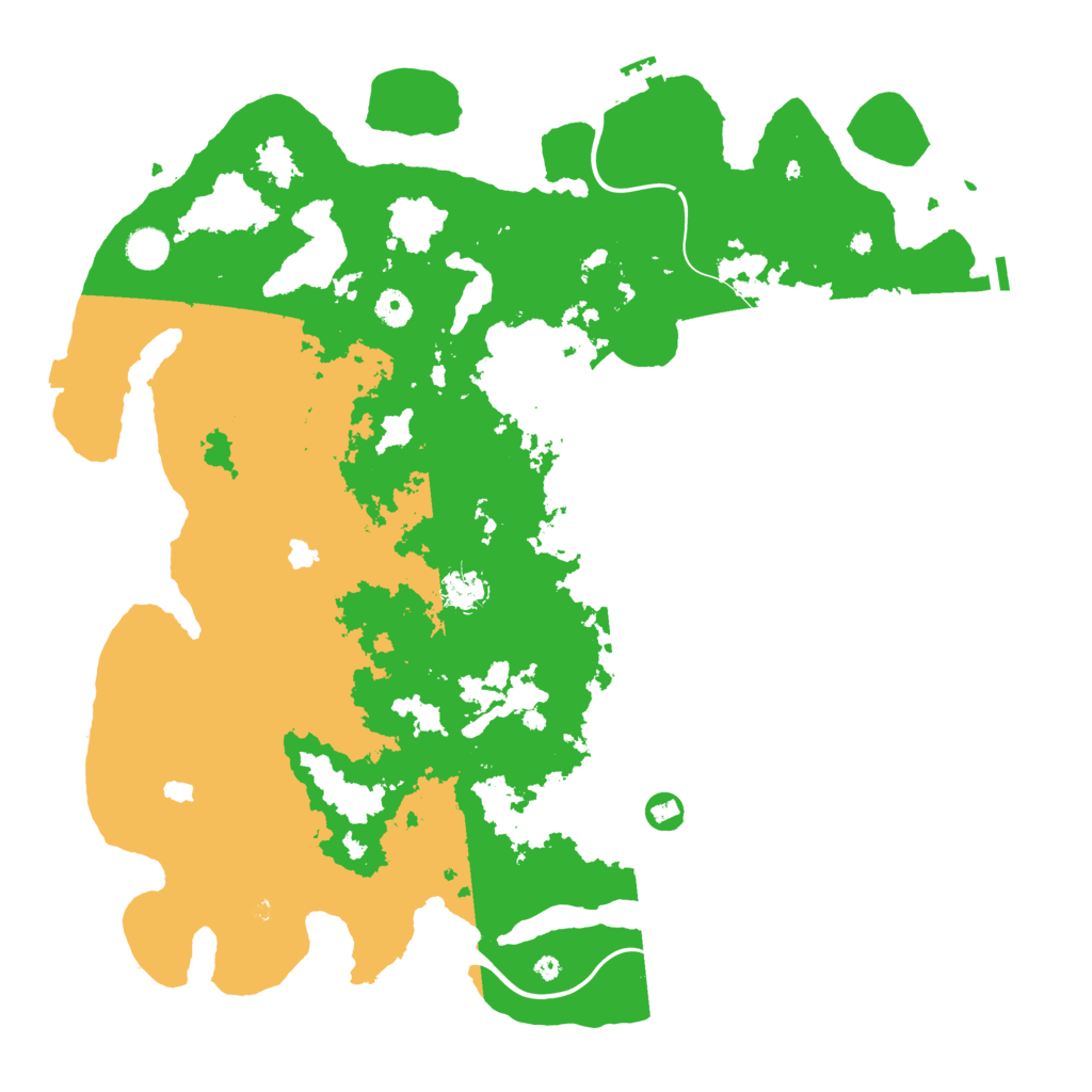 Biome Rust Map: Procedural Map, Size: 4500, Seed: 617018633