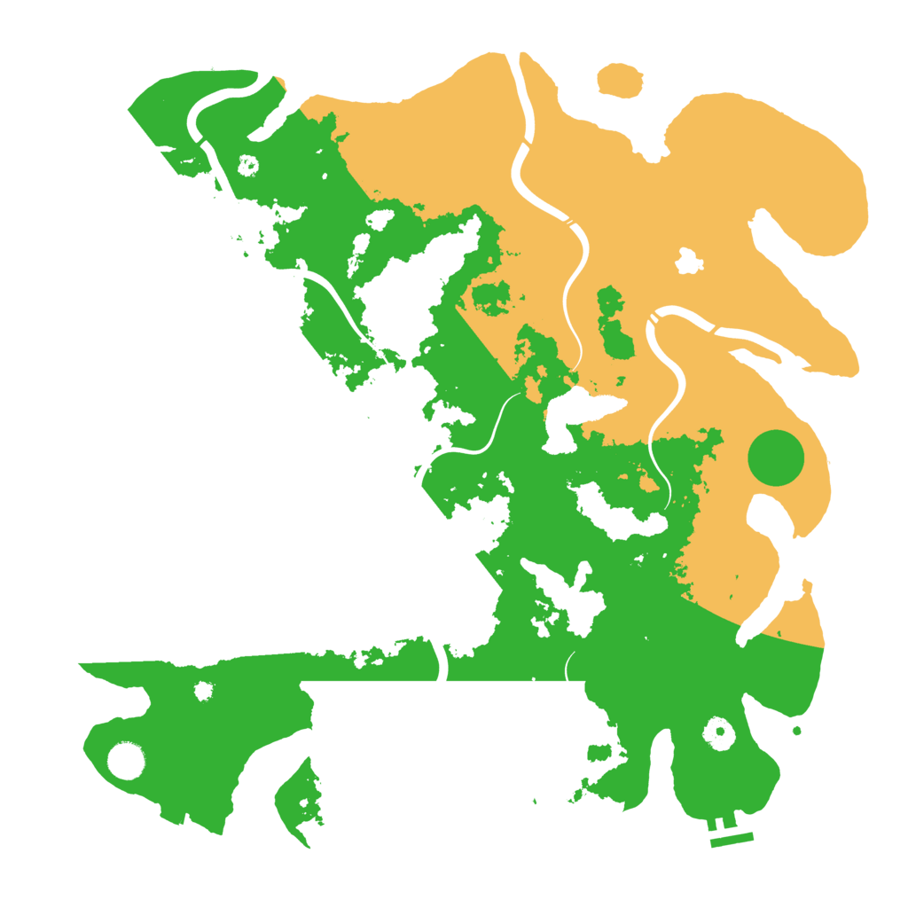 Biome Rust Map: Procedural Map, Size: 4250, Seed: 2145580873