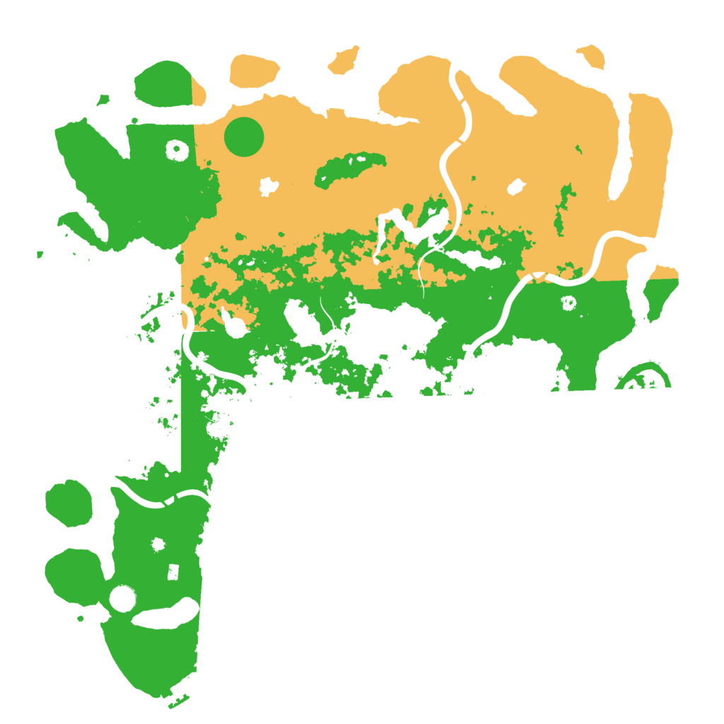 Biome Rust Map: Procedural Map, Size: 4800, Seed: 2006864215