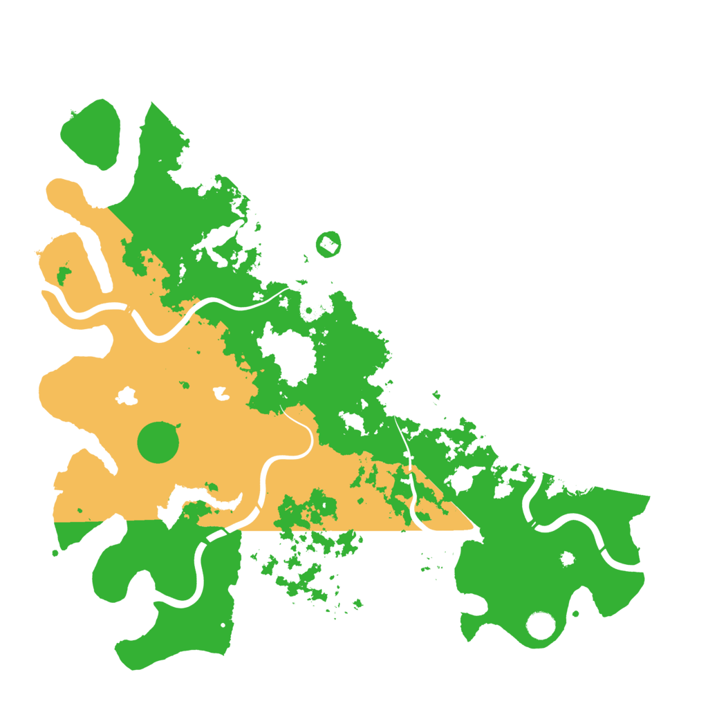 Biome Rust Map: Procedural Map, Size: 4500, Seed: 115353693