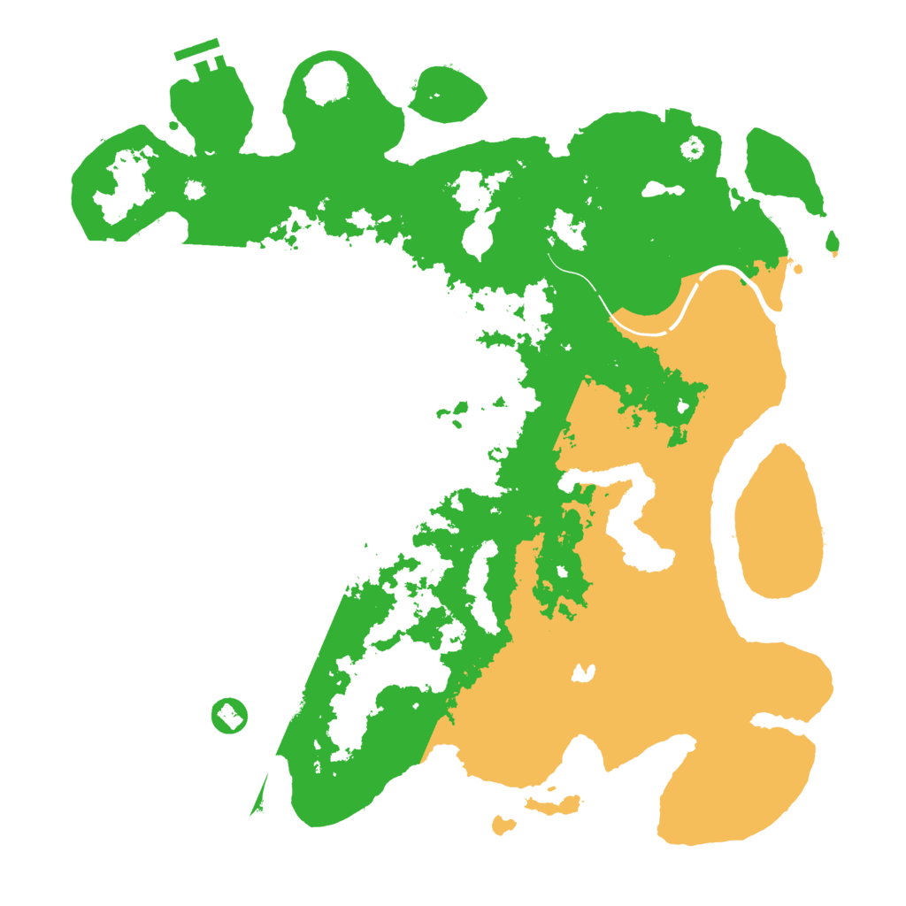 Biome Rust Map: Procedural Map, Size: 4000, Seed: 990403219
