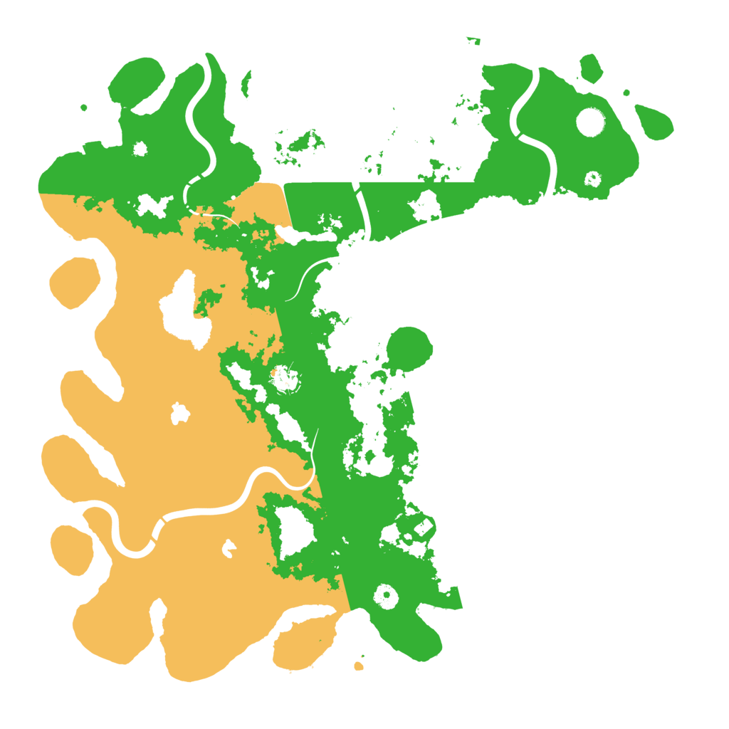 Biome Rust Map: Procedural Map, Size: 4500, Seed: 630363011