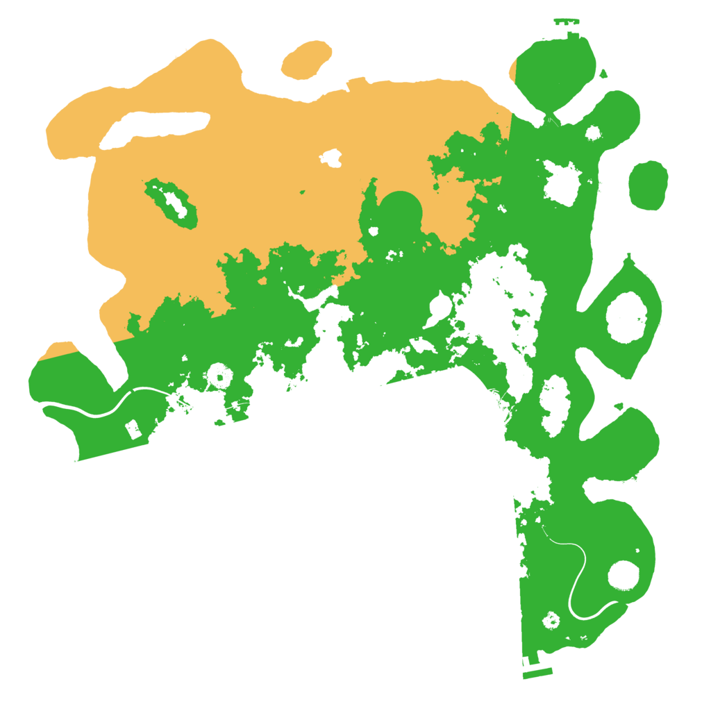 Biome Rust Map: Procedural Map, Size: 4250, Seed: 906890798