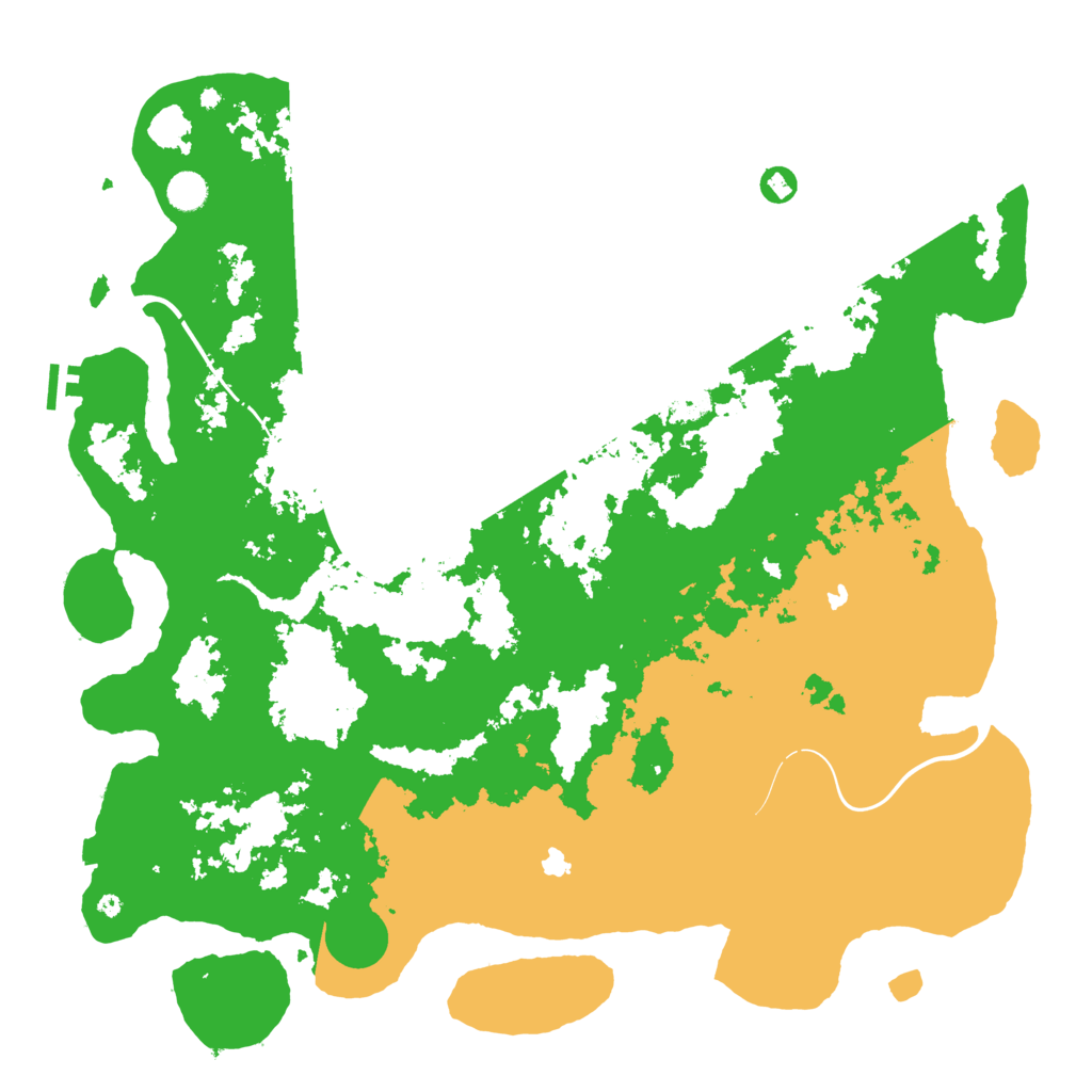 Biome Rust Map: Procedural Map, Size: 4800, Seed: 488647681