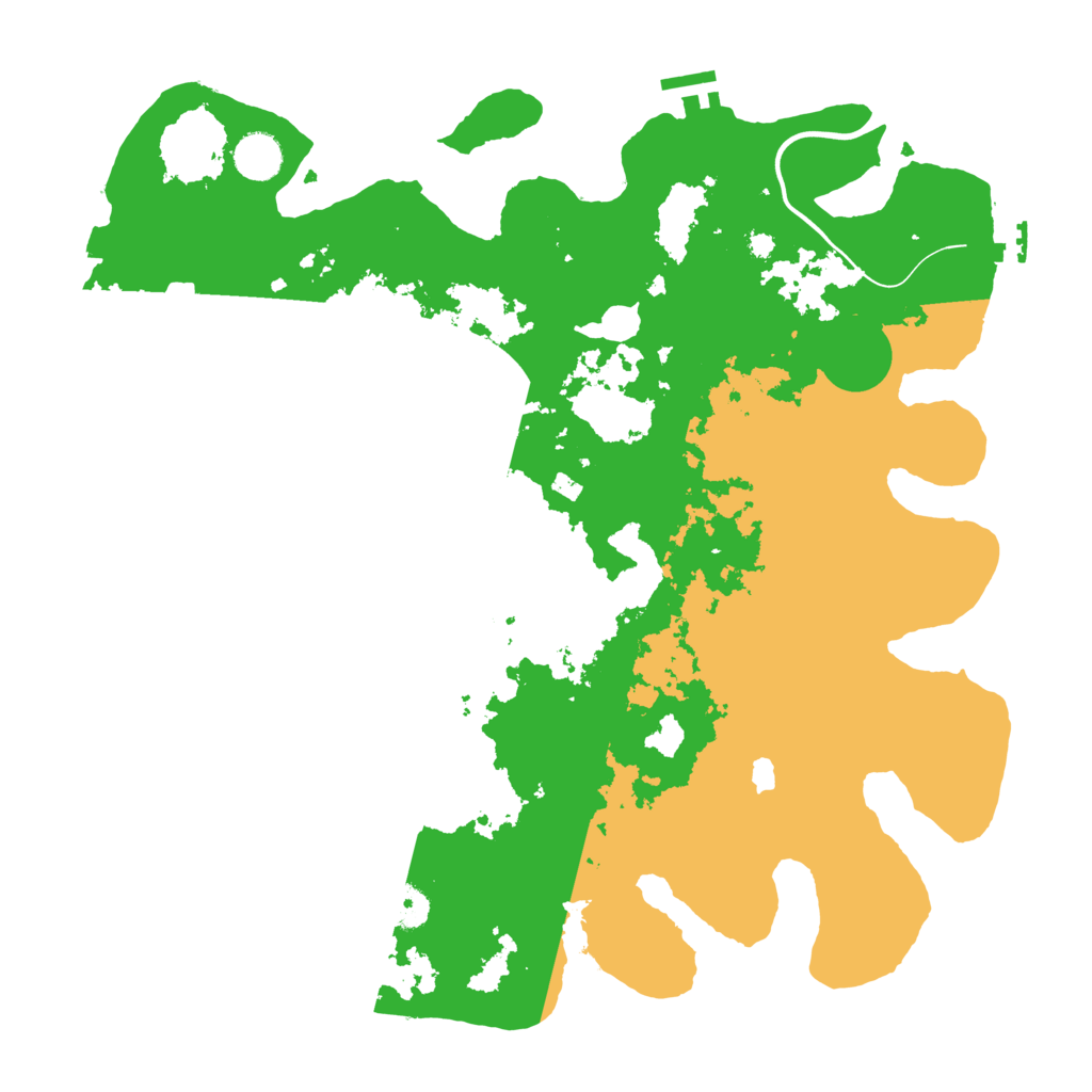 Biome Rust Map: Procedural Map, Size: 4000, Seed: 807339578