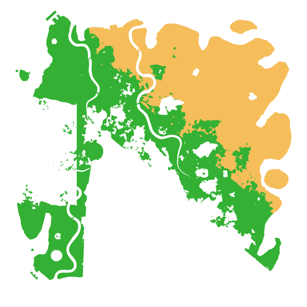 Biome Rust Map: Procedural Map, Size: 4800, Seed: 769730226