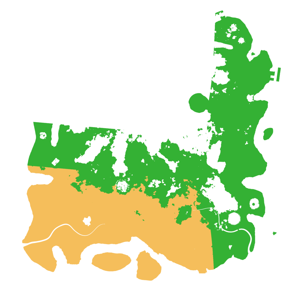 Biome Rust Map: Procedural Map, Size: 4250, Seed: 1848950326