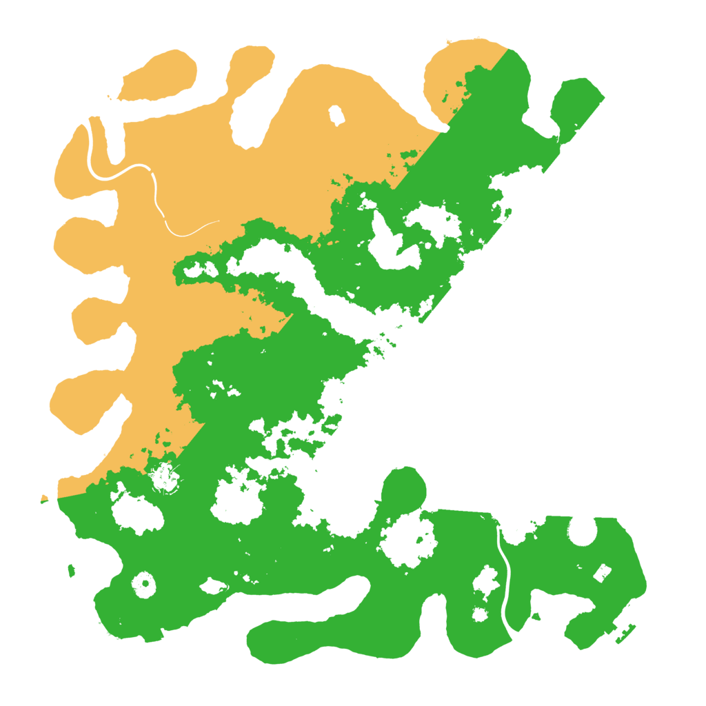 Biome Rust Map: Procedural Map, Size: 4250, Seed: 253008684