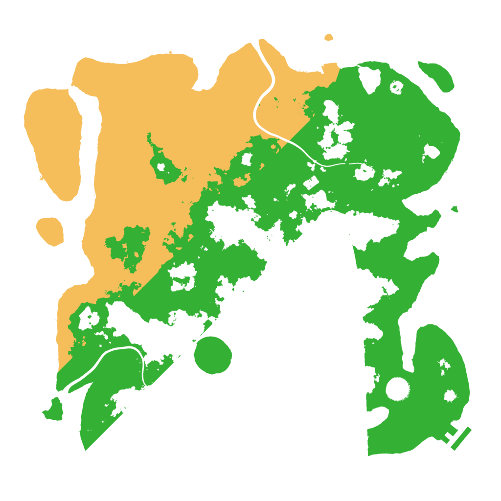 Biome Rust Map: Procedural Map, Size: 3750, Seed: 737868076
