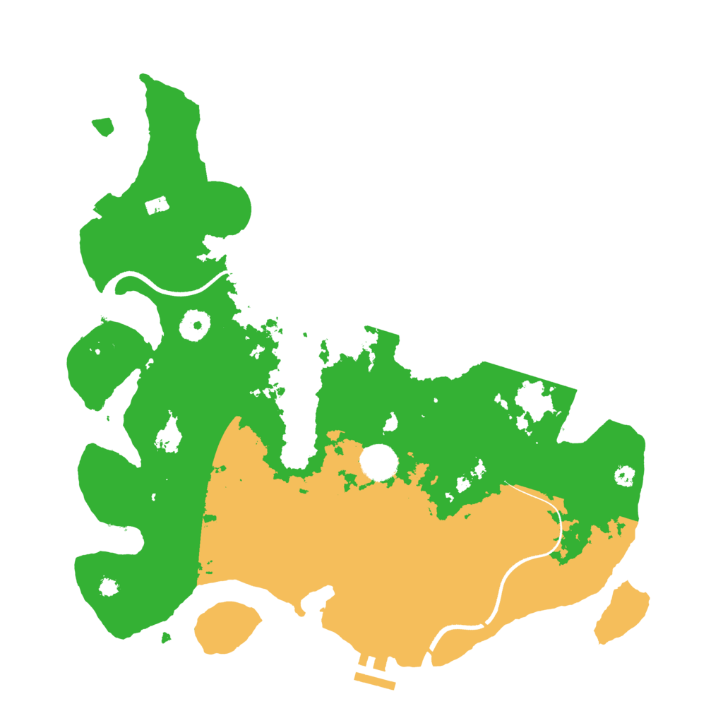 Biome Rust Map: Procedural Map, Size: 3526, Seed: 13825