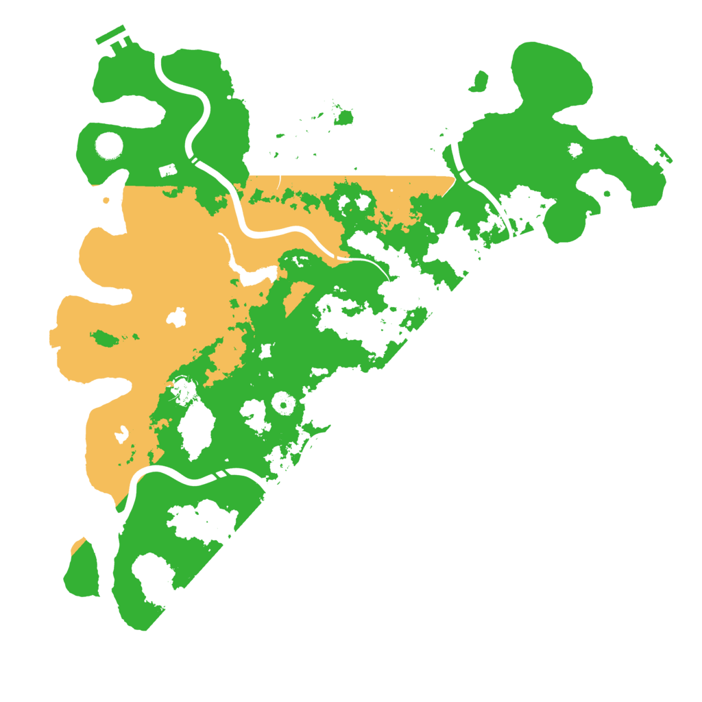 Biome Rust Map: Procedural Map, Size: 4500, Seed: 775417338