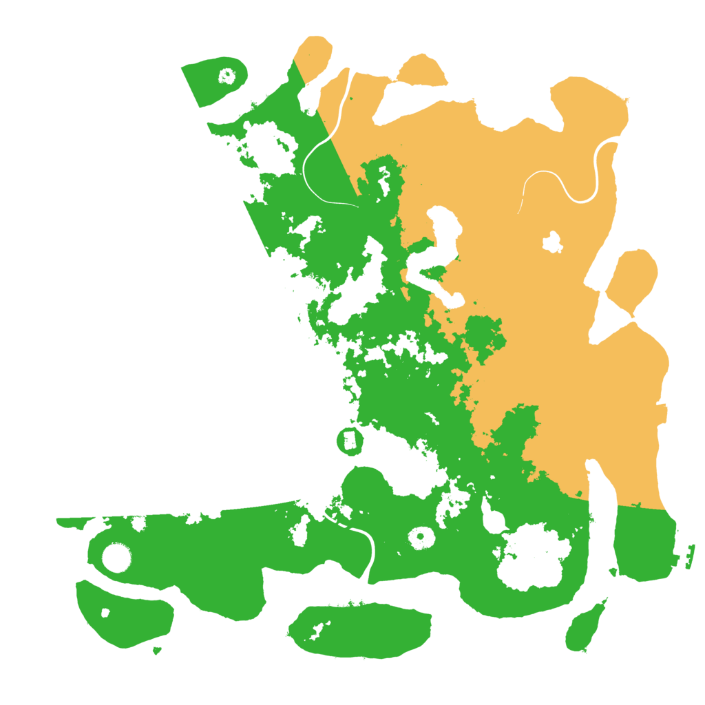 Biome Rust Map: Procedural Map, Size: 4250, Seed: 546493701