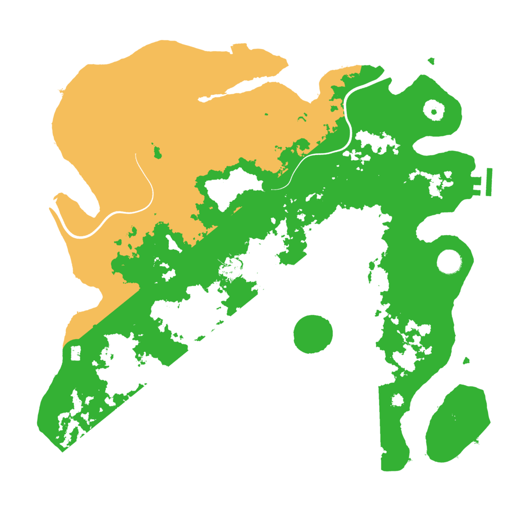 Biome Rust Map: Procedural Map, Size: 3750, Seed: 591742194