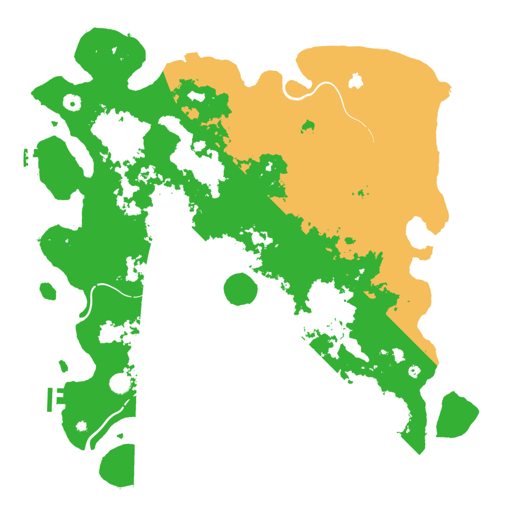 Biome Rust Map: Procedural Map, Size: 4255, Seed: 1602464401