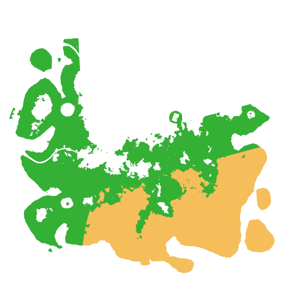 Biome Rust Map: Procedural Map, Size: 3800, Seed: 4500