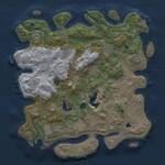 Thumbnail Rust Map: Procedural Map, Size: 4250, Seed: 1869576, 15 Monuments