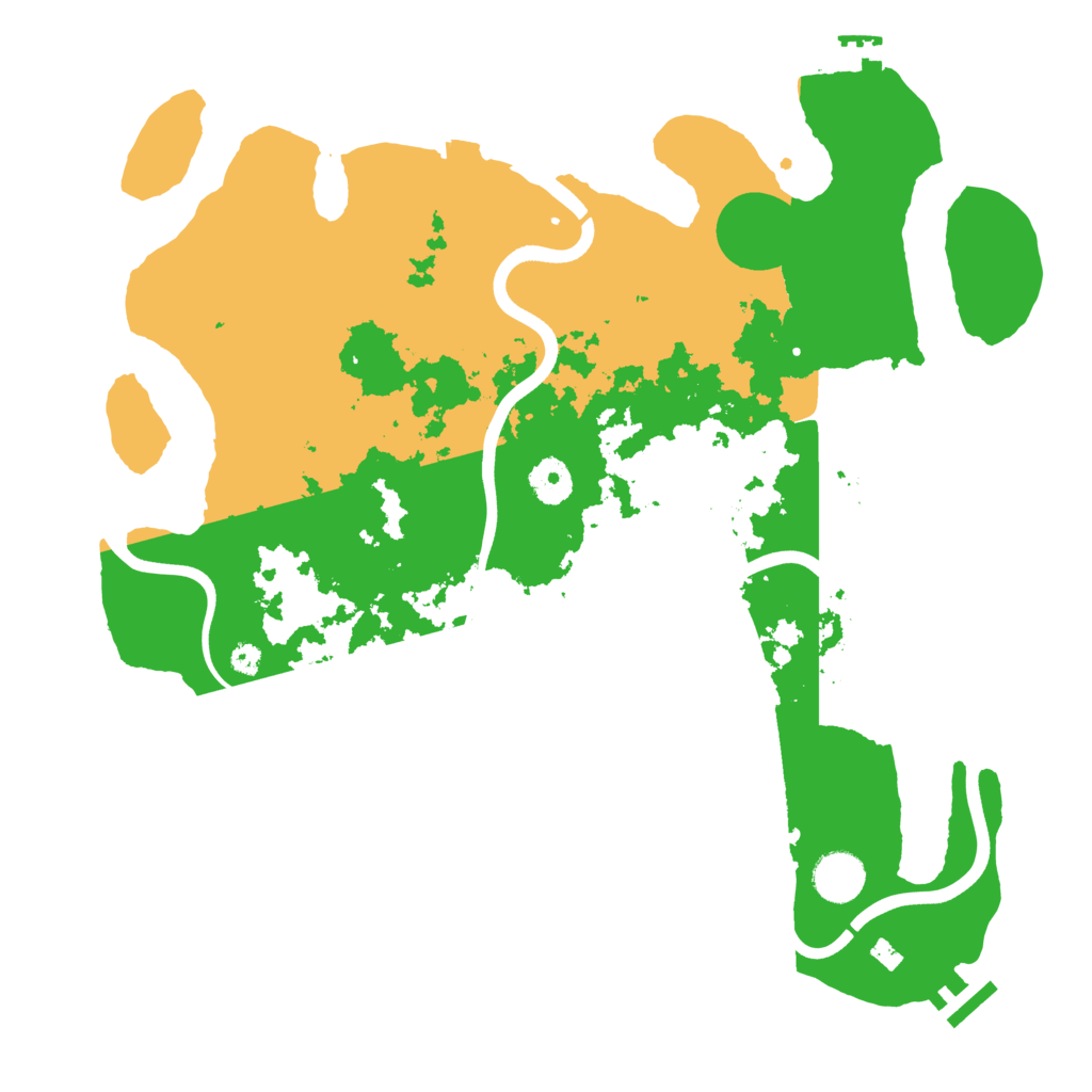 Biome Rust Map: Procedural Map, Size: 3750, Seed: 2134431920