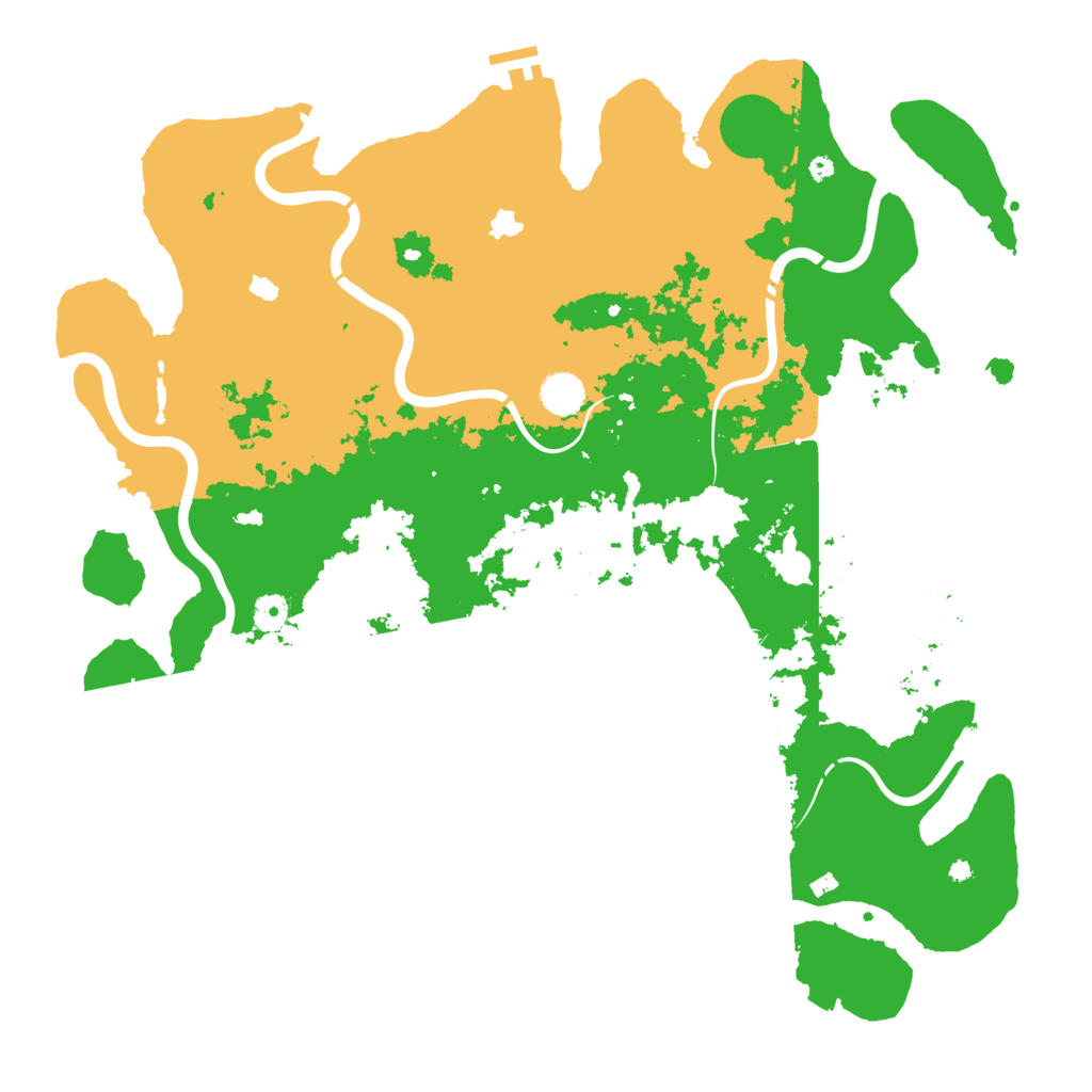 Biome Rust Map: Procedural Map, Size: 4510, Seed: 636