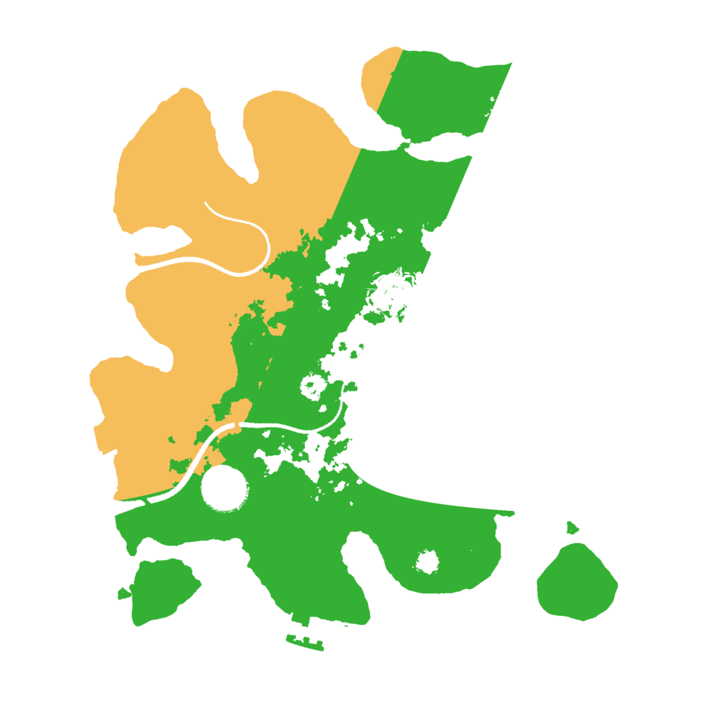 Biome Rust Map: Procedural Map, Size: 2750, Seed: 253934853